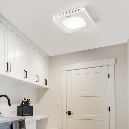 Start2Finish VEVOR bathroom exhaust fan with 110 CFM, all-copper motor, low noise, energy-efficient ventilation for ceiling installation