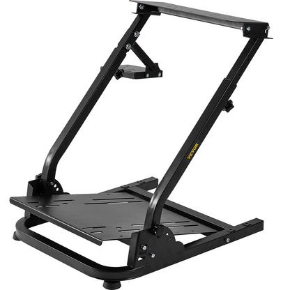 Start2Finish VEVOR G920 racing steering wheel stand with shifter mount, compatible with Logitech G27, G25, G29 racing wheels.