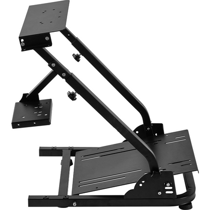 Start2Finish VEVOR G920 Racing Steering Wheel Stand with shifter mount, compatible with Logitech G27 G25 G29 gaming wheels, pedals not included.