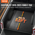 Start2Finish VEVOR truck bed mat for Ford F150 2015-2023, 5.5 ft short bed, rubber, anti-slip, 1/4 inch thick, all-weather protection
