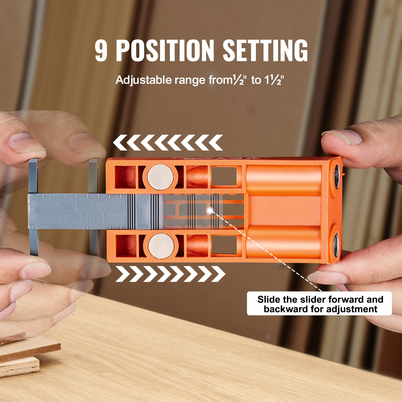 Start2Finish VEVOR Pocket Hole Jig with 56 pieces, including C-clamp, drill bits, screws, and tools for DIY carpentry projects.