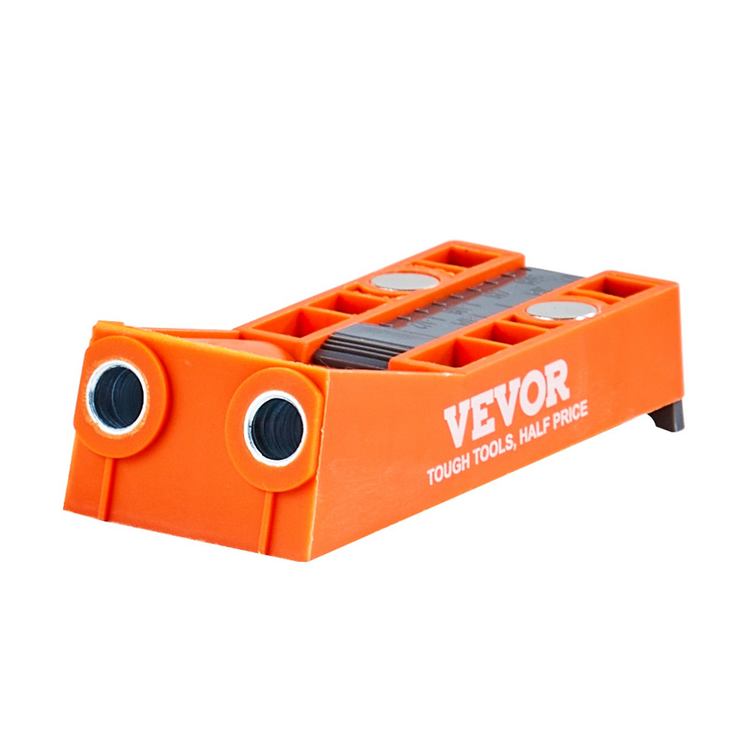 Start2Finish VEVOR Pocket Hole Jig with 56 pieces, mini jig system, C-clamp, drill bits, screws for DIY carpentry projects.