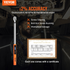 Start2Finish VEVOR digital torque wrench with 1/2" drive, adjustable torque, LED buzzer, calibration, and torque range 25-250 ft.lb.
