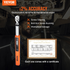Start2Finish VEVOR digital torque wrench with 3/8" drive, LED display, calibration, and adjustable torque for precise tightening.