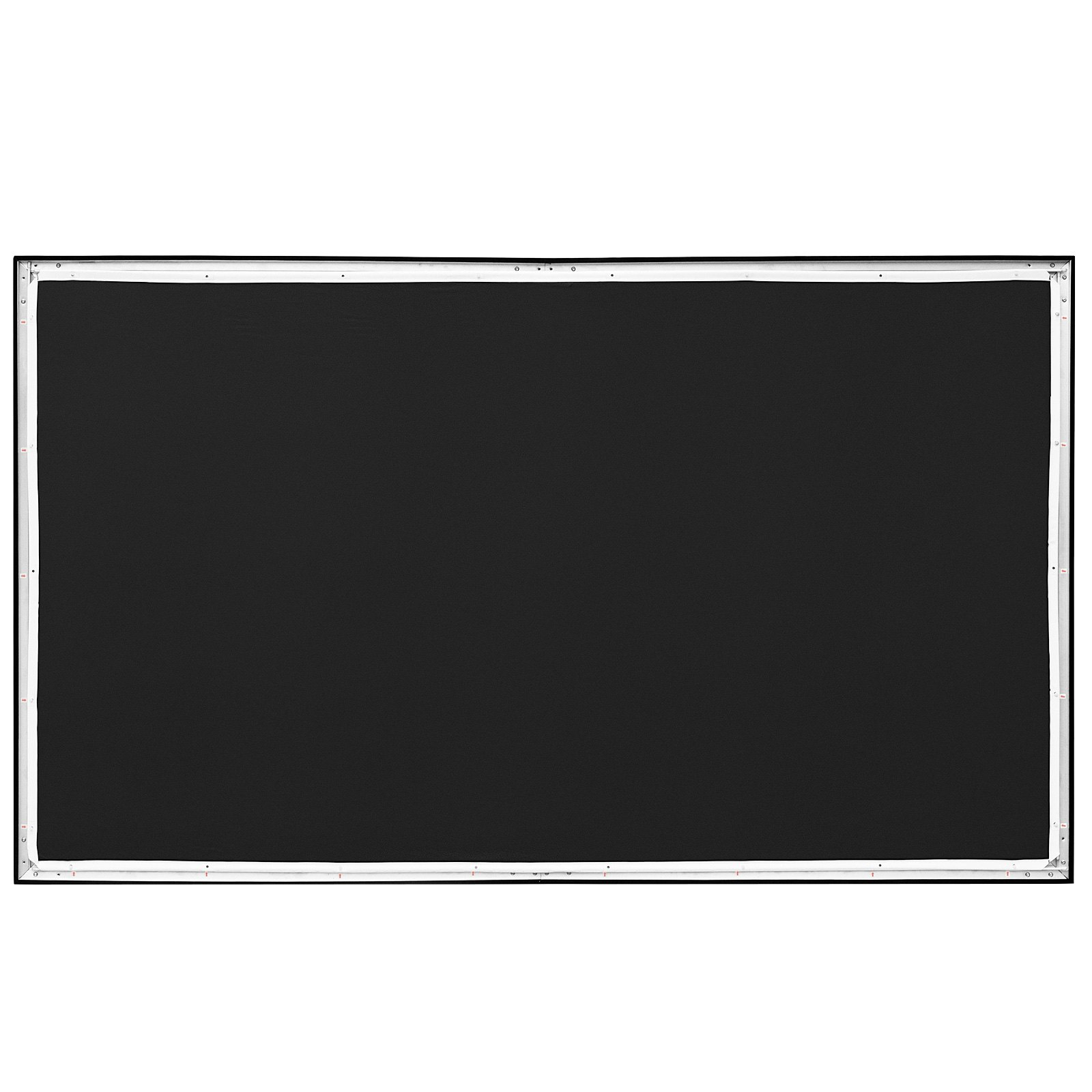 Start2Finish 120-inch 16:9 projector screen with fixed frame for 4K HDTV movies and 3D entertainment viewing