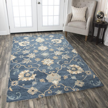 Hand tufted wool rug in 8&