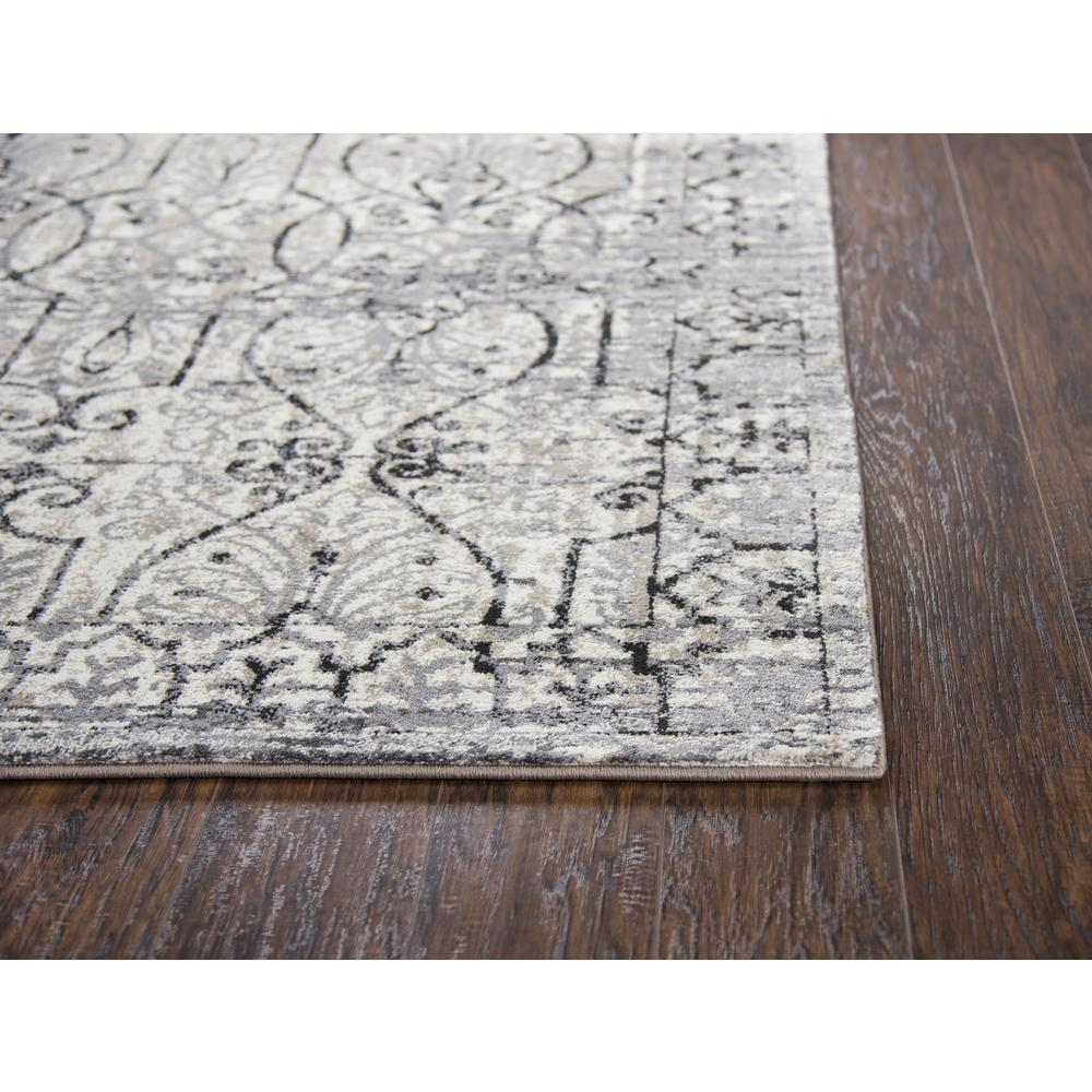Start2Finish 10x13 machine-made rectangle rug with intricate pattern and soft texture, ideal for living rooms or bedrooms.