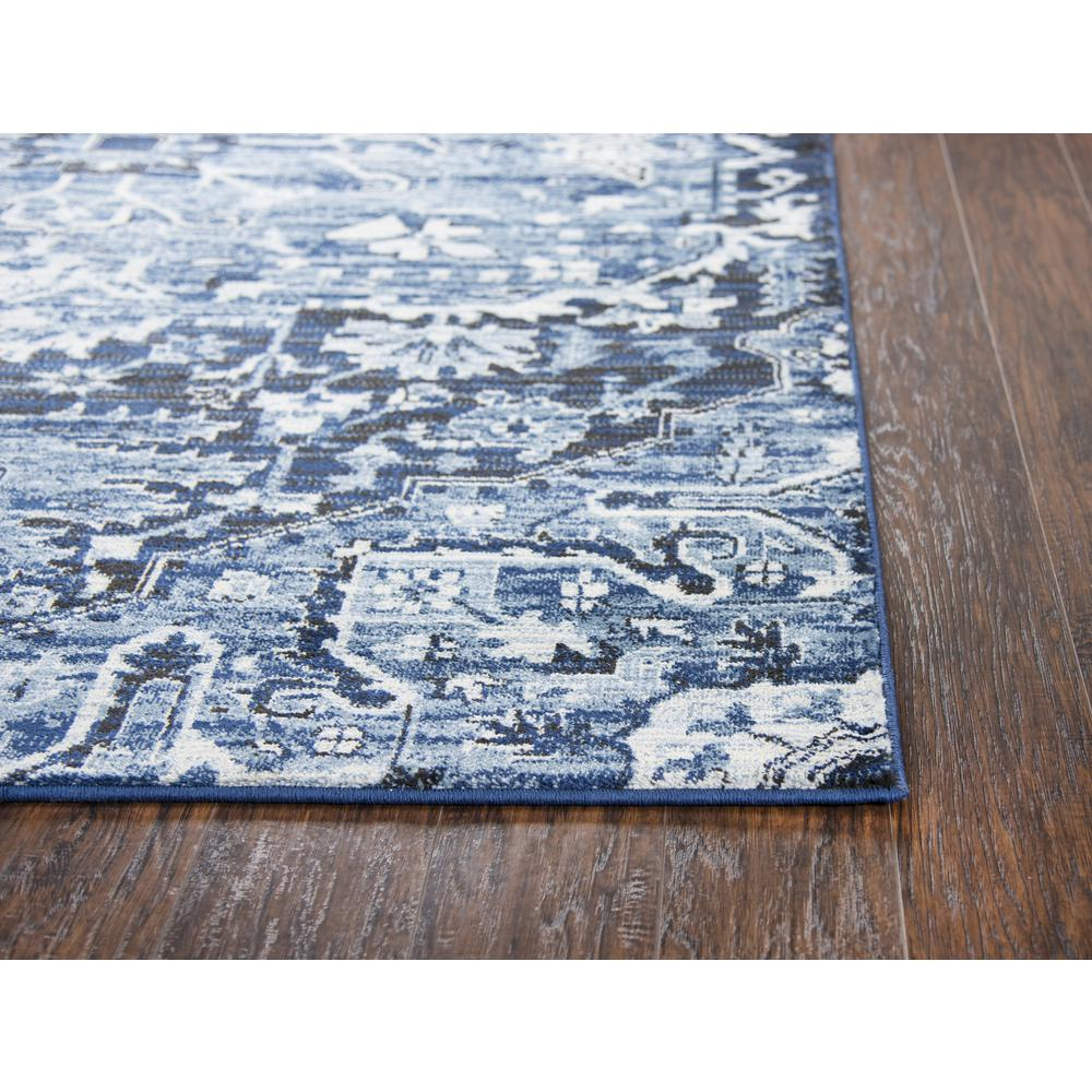 Start2Finish 8x10 machine-made rectangle rug with intricate pattern in neutral tones, ideal for living room or dining area decor.
