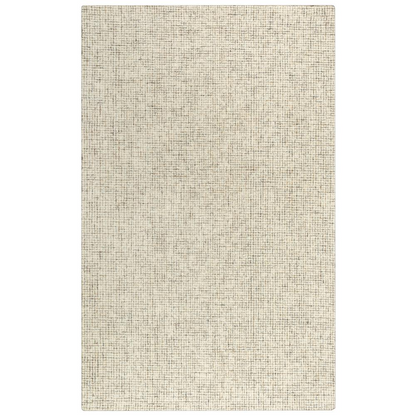 Hand tufted loop pile wool rug in 5&