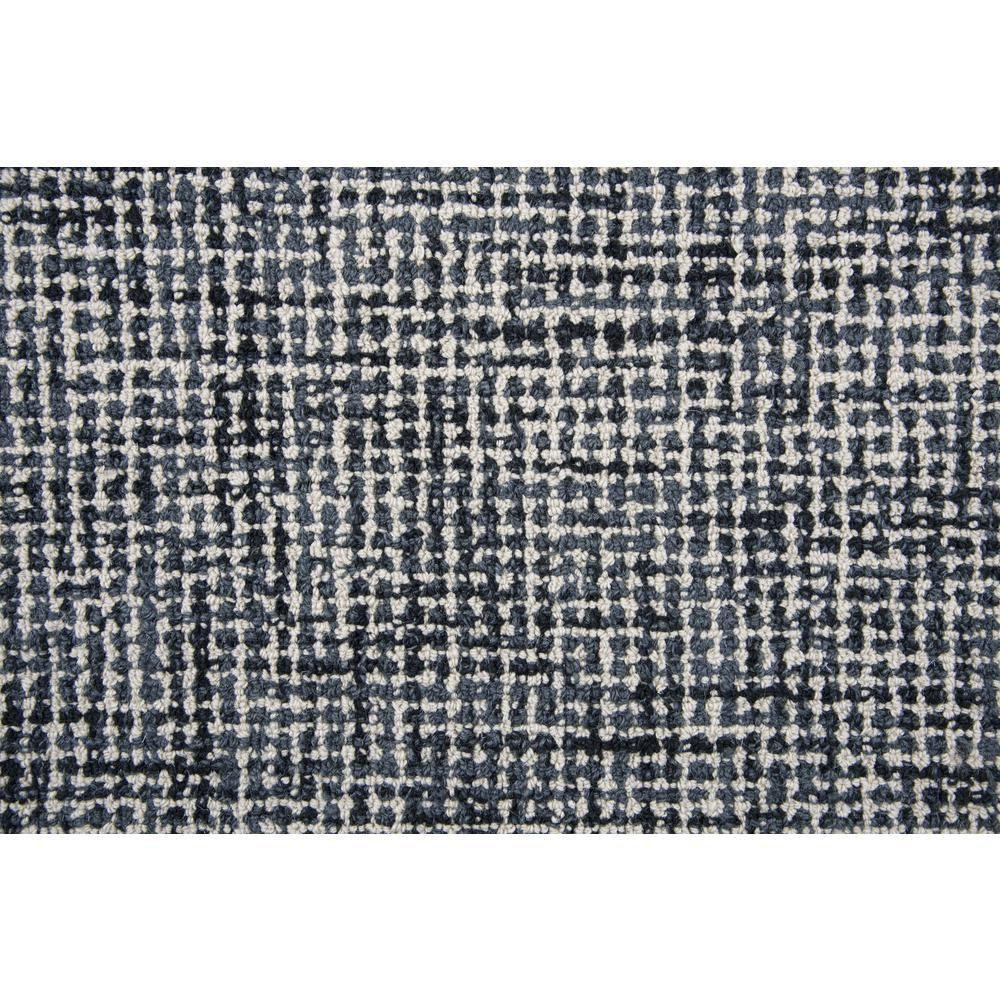 Hand tufted loop pile wool rug in 5&