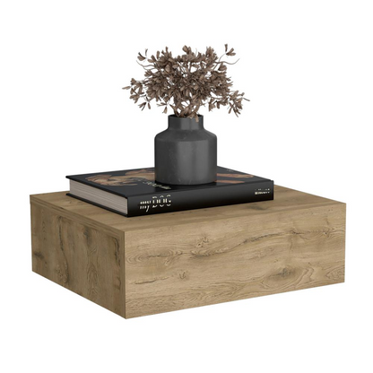 Modern Ivor floating nightstand by Start2Finish with wall-mounted design, drawer, and sleek wood finish for bedroom decor.