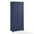 Start2Finish Savannah Tall Kitchen Storage Pantry with multiple shelves and doors, ideal for organizing kitchen essentials.