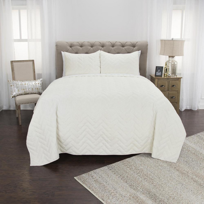 Donny Osmond 90x92 inch quilt from Start2Finish featuring a colorful, patterned fabric with intricate stitching details.