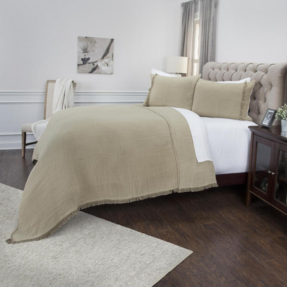 Donny Osmond 90" x 92" quilt by Start2Finish featuring a colorful, patterned fabric design for cozy bedroom decor.