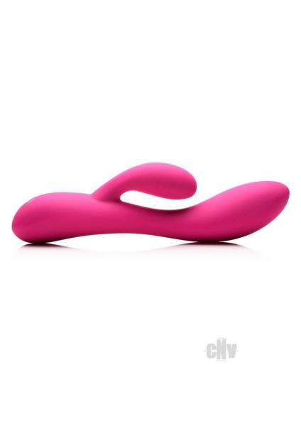 Pink Bang Flexible Silicone Rabbit adult toy by Start2Finish, featuring a smooth silicone surface and rabbit-shaped design.