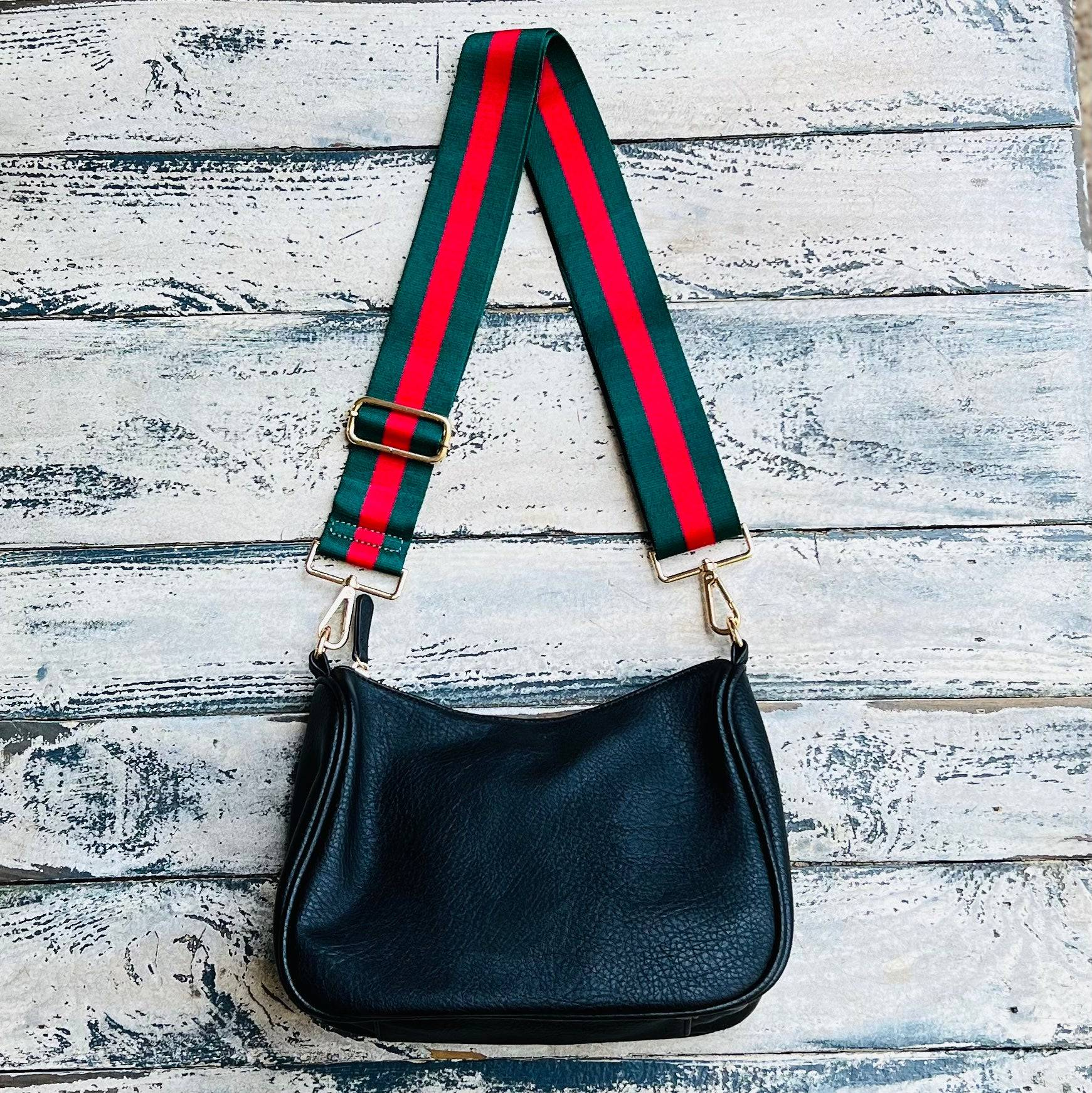 Start2Finish Lucy Handbag with adjustable strap, featuring sleek design and versatile accessory details.