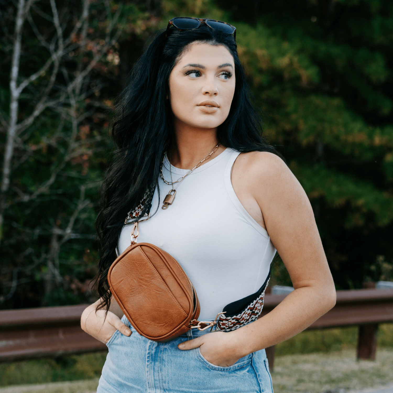 Start2Finish Libby Crossbody accessory with adjustable strap, featuring a sleek design and versatile style for everyday use.