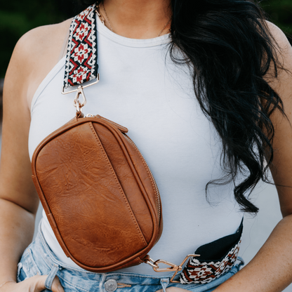 Start2Finish Libby Crossbody bag with adjustable strap, featuring sleek design and versatile accessory style.