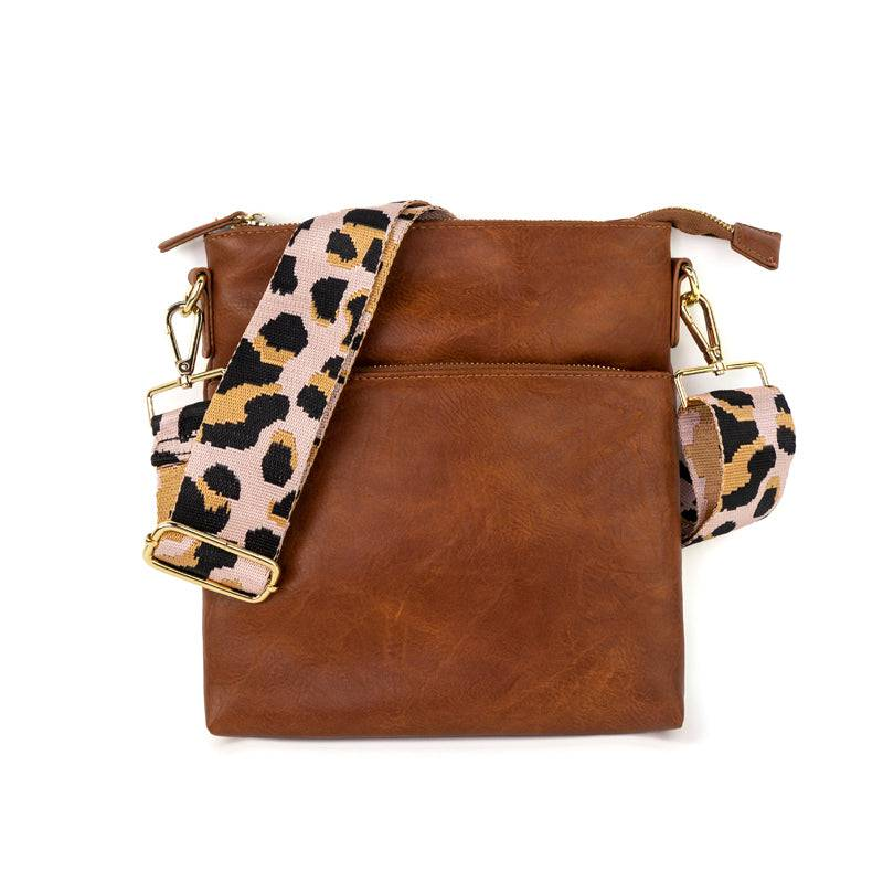 Start2Finish Chloe crossbody bag with adjustable straps, shown with multiple strap options for versatile accessories.