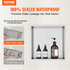 Start2Finish VEVOR 13x13-inch stainless steel shower niche with double shelves, waterproof, rust-resistant for bathroom soap storage.