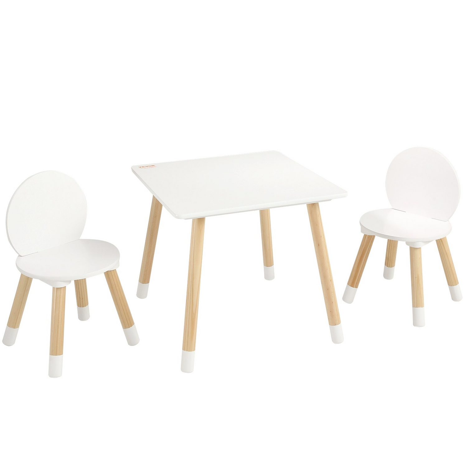 Start2Finish VEVOR kids table with two chairs, multi-activity children’s furniture for art, reading, crafts, and learning.