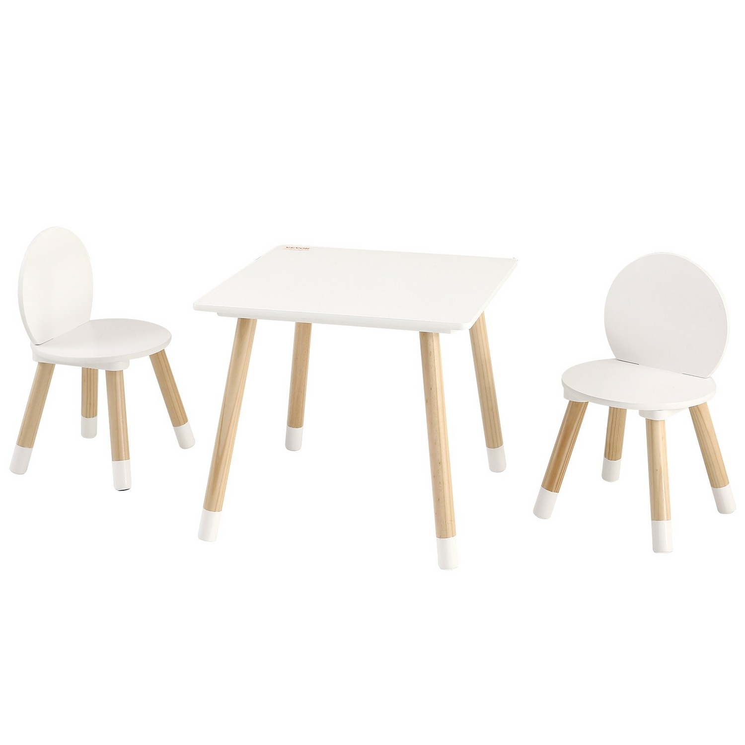Start2Finish kids table and 2 chairs set, toddler furniture with colorful table for art, crafts, reading, and learning activities.