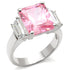 High-polished 925 Sterling Silver ring with AAA grade CZ gemstone by Turquoise Tiger, showcasing intricate craftsmanship and shine.
