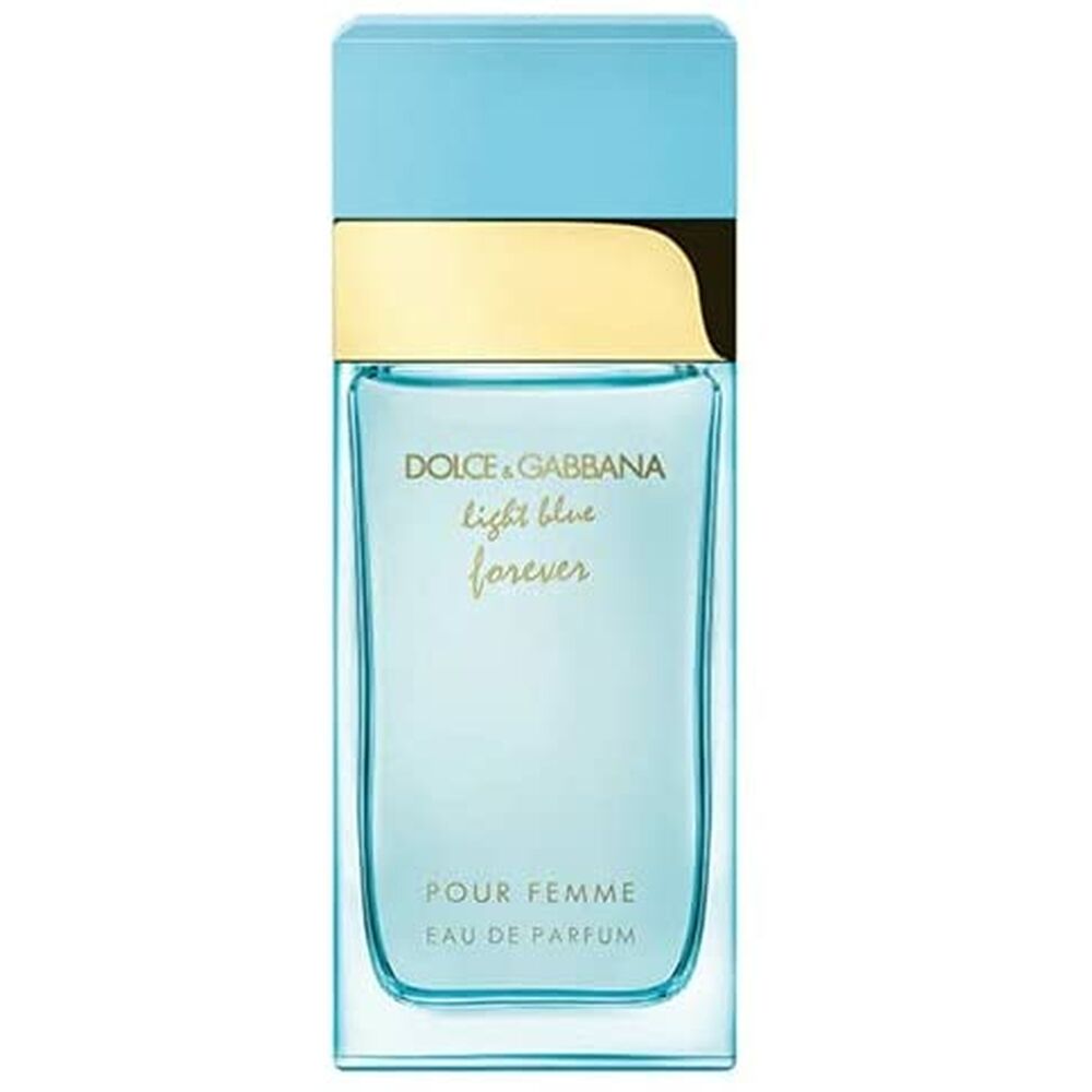 Women’s Light Blue Forever perfume by Dolce &amp; Gabbana, showcasing the elegant bottle for bodycare.