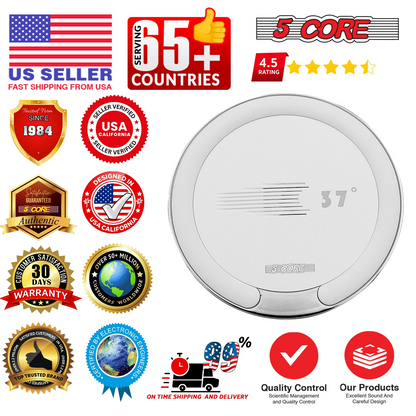 Start2Finish 5Core Wireless Phone Charging Pad with 15W Qi-certified fast charging surface and sleek electronic design