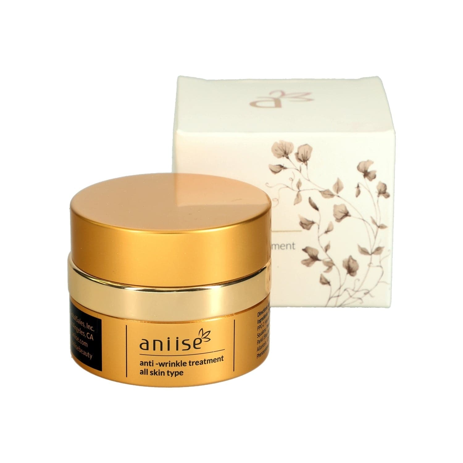 Start2Finish anti-wrinkle cream for face and neck, showing a jar of skincare cream with a smooth, creamy texture.