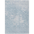 Start2Finish Chantille ACN653 blue 10x14 rug with intricate pattern, soft texture, and vibrant color, ideal for living room or bedroom.