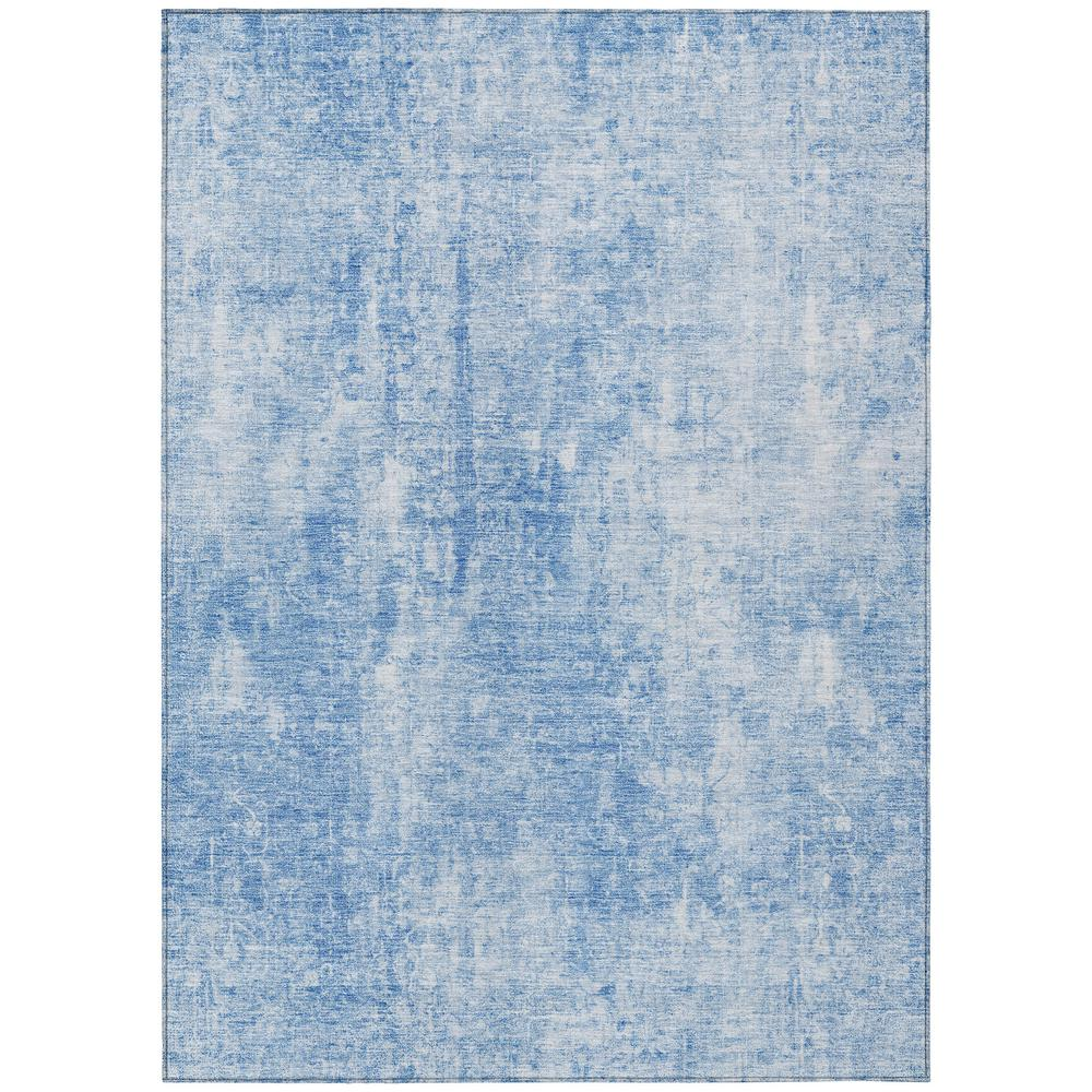 Start2Finish Chantille ACN656 blue 9x12 rug with intricate pattern, plush texture, and vibrant color for stylish home decor.
