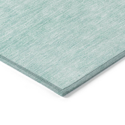 Start2Finish Chantille ACN668 teal 10x14 rug with intricate pattern, soft texture, perfect for living rooms or bedrooms.