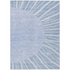 Start2Finish Chantille ACN668 blue 9x12 rug with intricate pattern, soft texture, and vibrant color, perfect for living rooms or bedrooms.