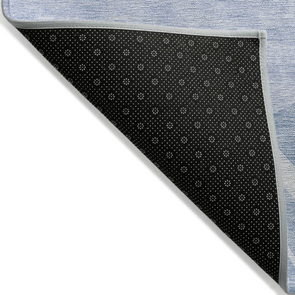 Start2Finish Chantille ACN668 blue 9x12 rug with intricate pattern, soft texture, and vibrant color for elegant home decor.
