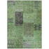 Start2Finish Chantille ACN669 green 9x12 rug with intricate pattern, soft texture, and vibrant color for stylish home decor.