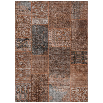 Start2Finish Chantille ACN669 orange rug with 9&