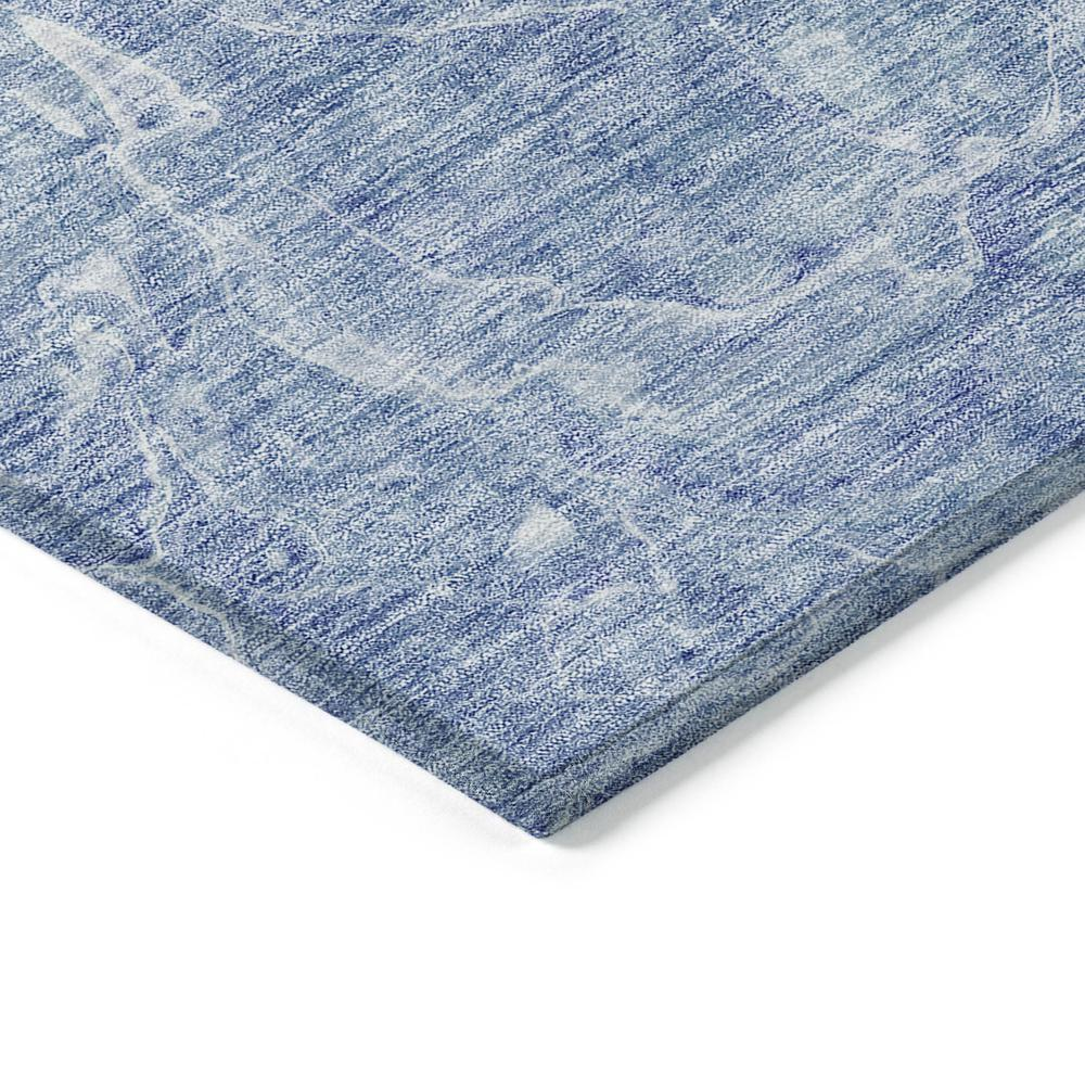 Start2Finish Chantille ACN670 blue rug, 10x14 feet, featuring soft textile fibers and a decorative pattern for living room decor.