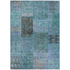 Start2Finish Chantille ACN669 teal 9x12 rug featuring a soft, textured surface with subtle patterns for elegant home decor.