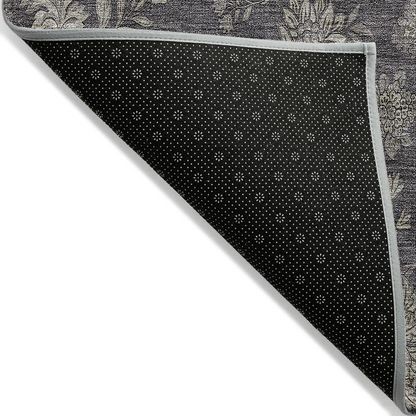 Start2Finish Chantille ACN680 brown 8x10 rug with intricate pattern, plush texture, and stylish design for living room or bedroom decor.