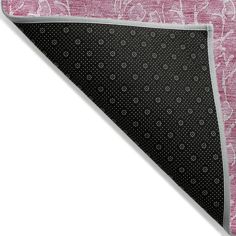Start2Finish Chantille ACN691 pink 9x12 rug with intricate patterns, soft texture, and decorative design for living room or bedroom.