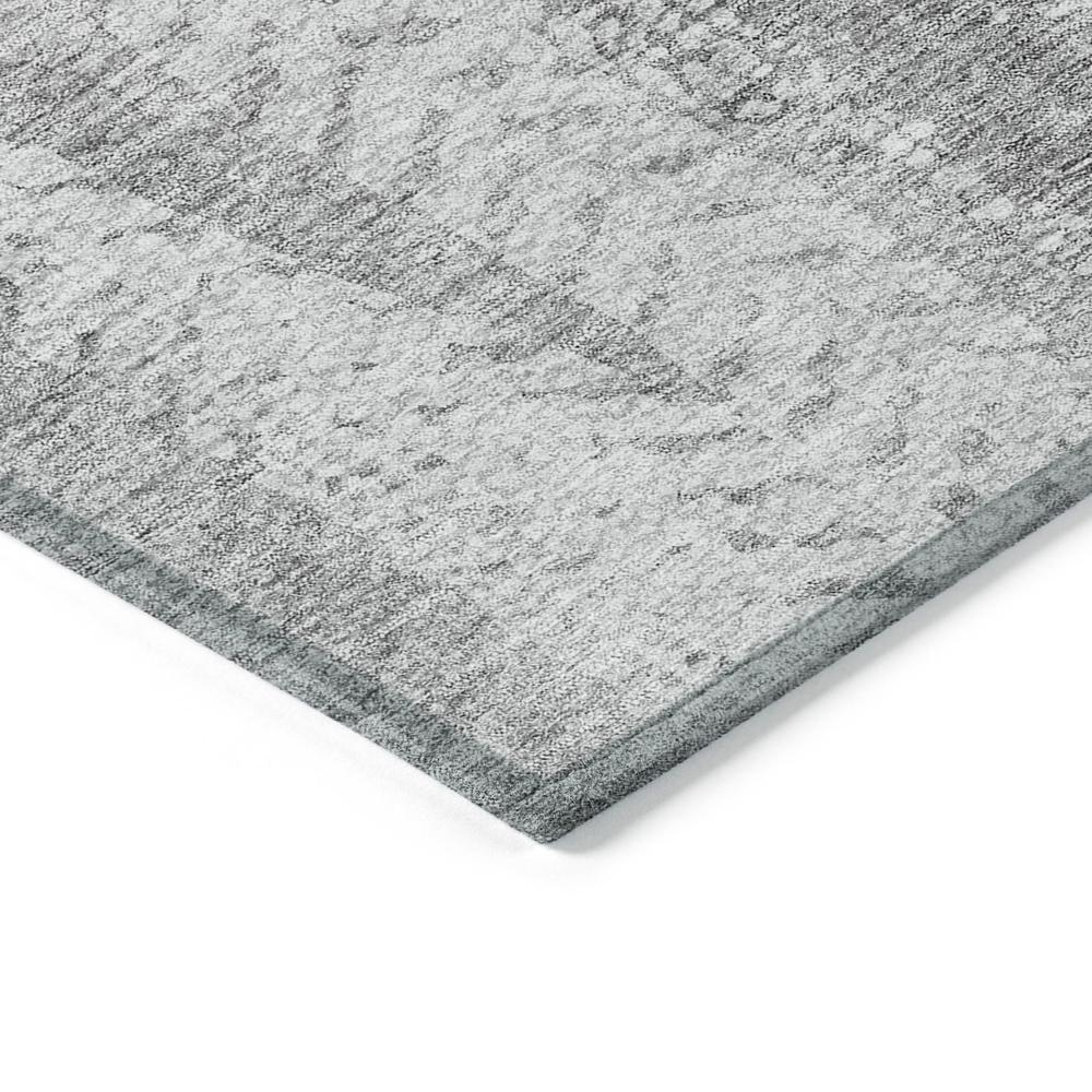 Start2Finish Chantille ACN694 gray 9x12 rug with intricate pattern, soft texture, and plush pile for living room or bedroom decor.