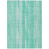 Start2Finish Chantille ACN694 teal 9x12 rug with intricate pattern, soft texture, and vibrant color in a spacious living room setting.