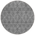 Gray Chantille ACN702 8x8 rug by Start2Finish with plush, textured fabric, perfect for adding comfort and style to any room.