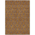 Start2Finish Chantille ACN702 orange 9x12 rug with intricate pattern and soft texture, ideal for adding warmth to living spaces.