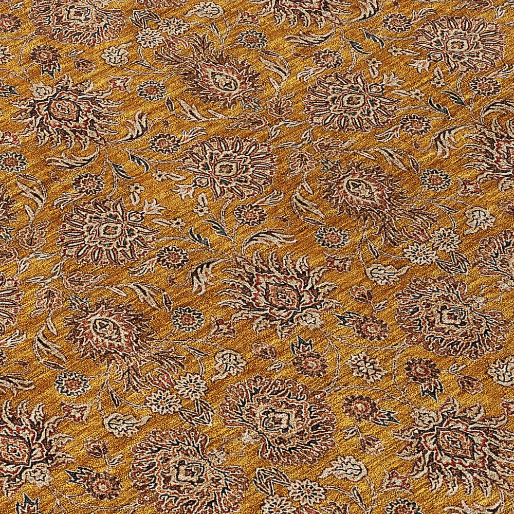Start2Finish Chantille ACN702 orange 9x12 rug with soft, plush texture and vibrant color, ideal for living rooms and bedrooms.