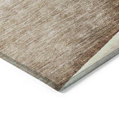 Start2Finish Chantille ACN700 brown 9x12 rug with intricate pattern, soft texture, and plush surface for living room or bedroom decor.