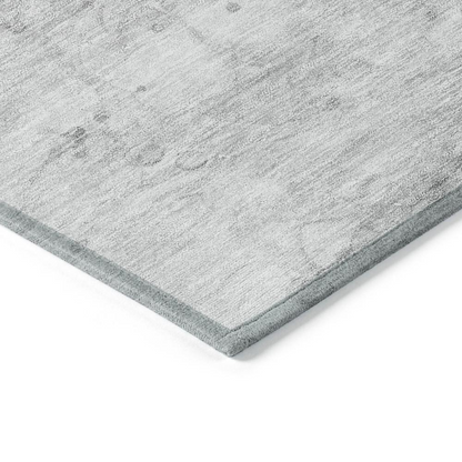 Gray Chantille ACN699 8x10 rug by Start2Finish featuring a soft, textured fabric with a subtle pattern on a neutral background.