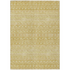 Start2Finish Chantille ACN709 Gold 10x14 rug with intricate pattern and soft texture, ideal for living room or bedroom decor.