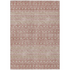 Start2Finish Chantille ACN709 pink 10x14 rug with intricate pattern and soft texture, suitable for living room or bedroom decor.